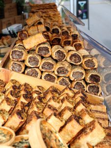 A selection of sausage rolls