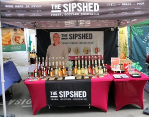 The Sipshed stall